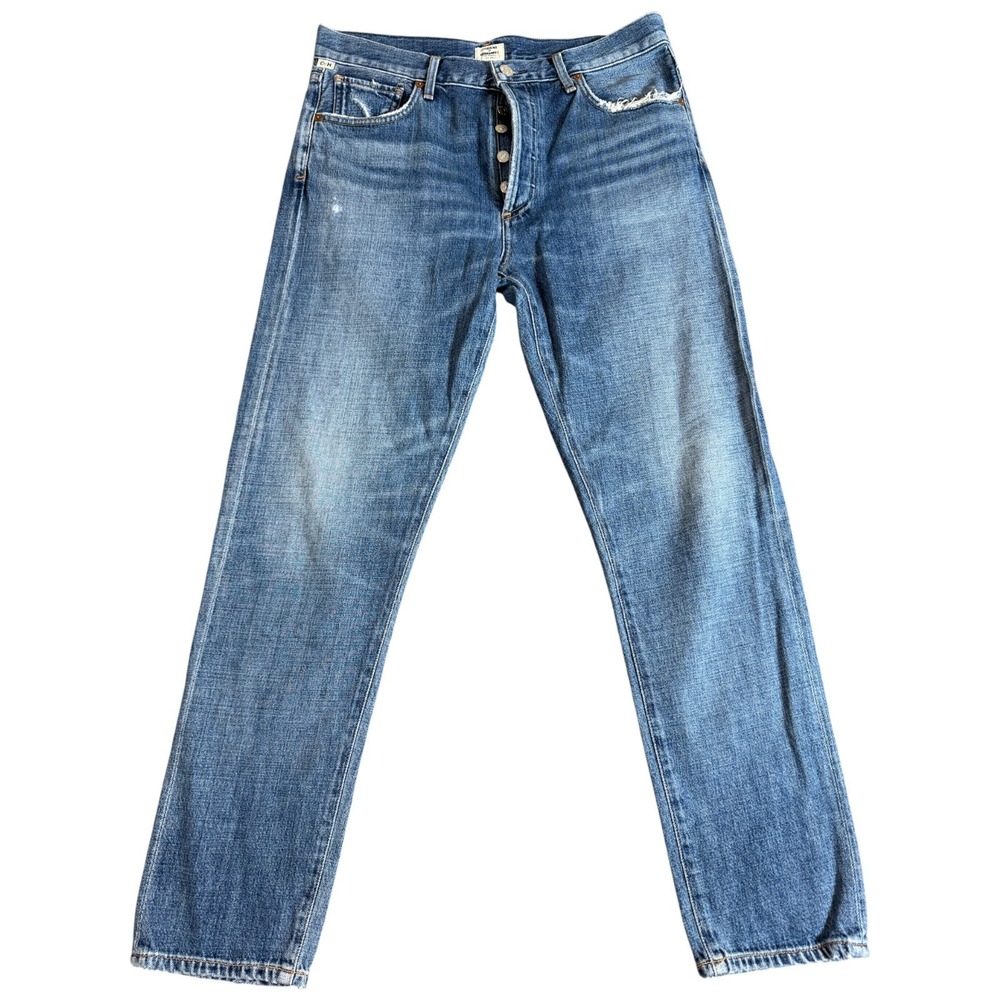 Citizens Of Humanity Liya Jean Women Premium Vintage 31x28 High Rise Crop COH